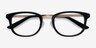 First Light Black AcetateEyeglass Frames from EyeBuyDirect, Closed View