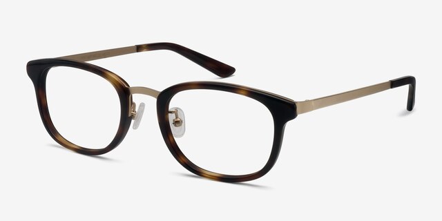 First Light Écailles Acetate-metalMontures de lunettes de vue d'EyeBuyDirect, Vue d'Angle
