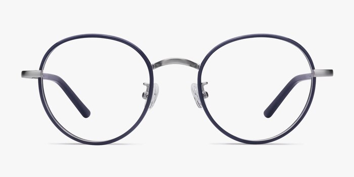 Anywhere Navy Acetate Eyeglass Frames from EyeBuyDirect