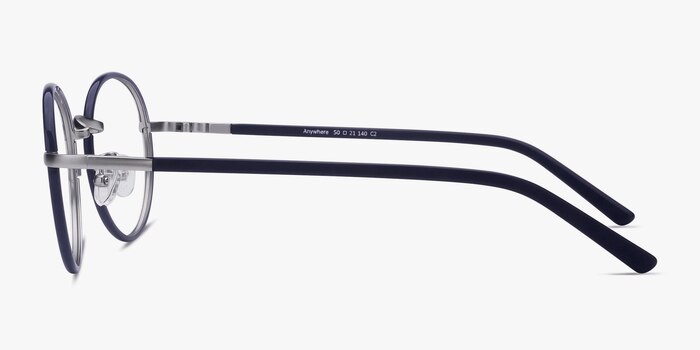Anywhere Navy Acetate Eyeglass Frames from EyeBuyDirect