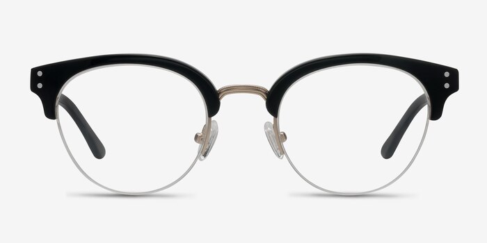 Eloise Black Acetate Eyeglass Frames from EyeBuyDirect