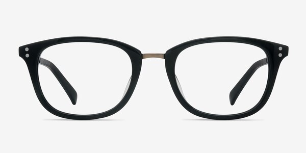 Synopsis Black Acetate-metal Eyeglass Frames