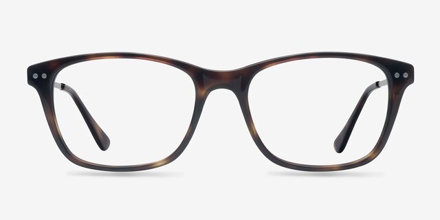 Hudson Tortoise AcetateEyeglass Frames from EyeBuyDirect, Front View