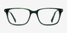 Motion Green AcetateEyeglass Frames from EyeBuyDirect, Front View