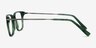 Motion Green AcetateEyeglass Frames from EyeBuyDirect, Side View