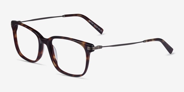 Motion Écailles Acetate-metalMontures de lunettes de vue d'EyeBuyDirect, Vue d'Angle