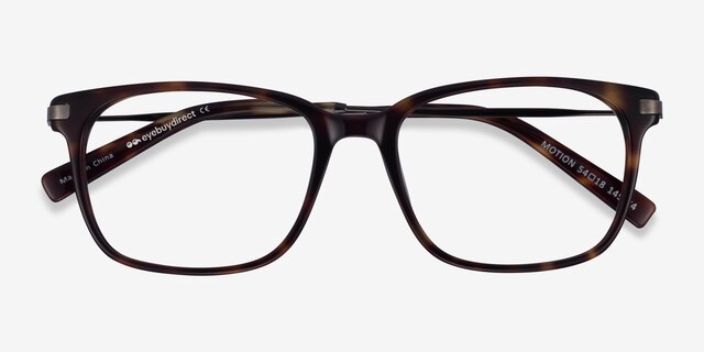 Motion Écailles Acetate-metalMontures de lunettes de vue d'EyeBuyDirect, Vue Rapprochée