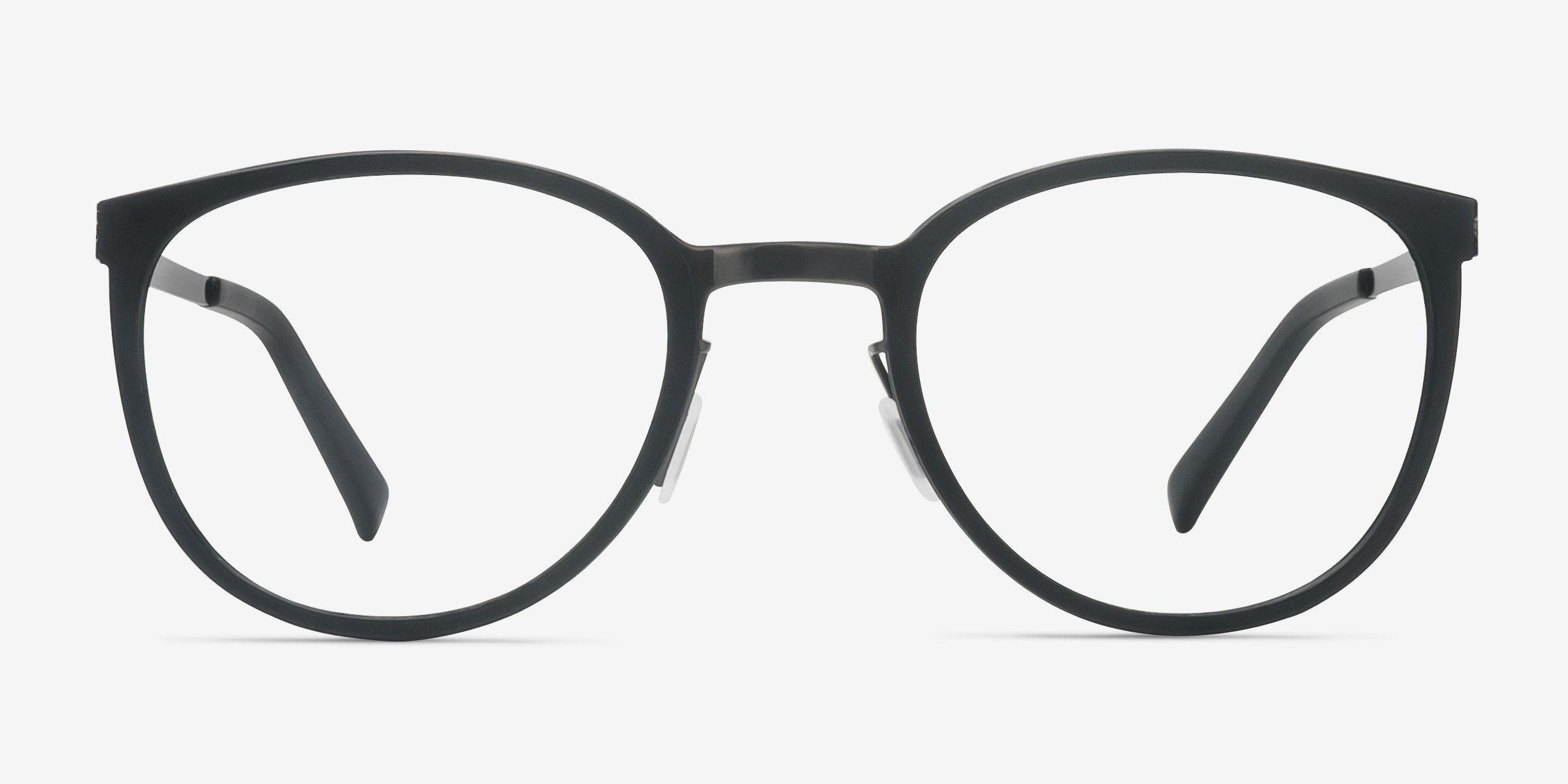 Alpha Round Black Full Rim Eyeglasses | Eyebuydirect