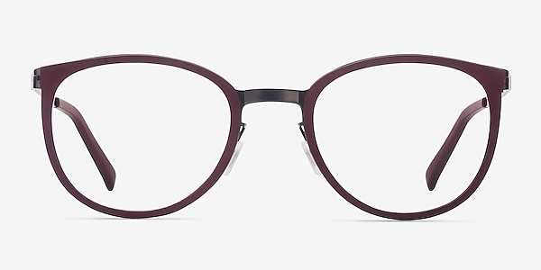 Alpha Burgundy Acetate Eyeglass Frames