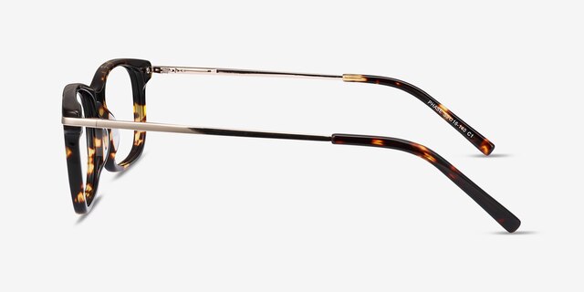 Phase Tortoise Acetate-metalEyeglass Frames from EyeBuyDirect, Side View