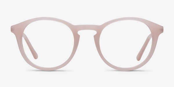 White Moon Pink Acetate-metal Eyeglass Frames