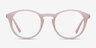 White Moon Pink Acetate-metalEyeglass Frames from EyeBuyDirect, Front View