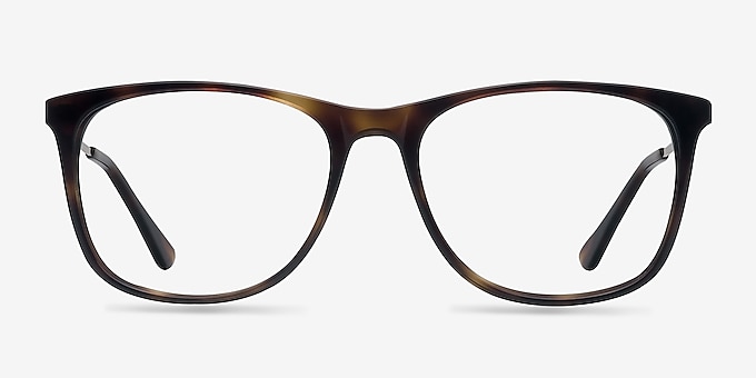 Contrast Tortoise Acetate-metal Eyeglass Frames