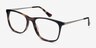 Contrast Tortoise Acetate-metalEyeglass Frames from EyeBuyDirect, Angle View