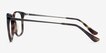 Contrast Tortoise Acetate, MetalEyeglass Frames from EyeBuyDirect, Side View