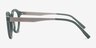 Twin Green AcetateEyeglass Frames from EyeBuyDirect, Side View