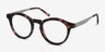 Twin Tortoise AcetateEyeglass Frames from EyeBuyDirect, Angle View