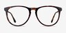 Ultraviolet Tortoise Acetate-metalEyeglass Frames from EyeBuyDirect, Front View
