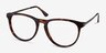 Ultraviolet Tortoise Acetate-metalEyeglass Frames from EyeBuyDirect, Angle View