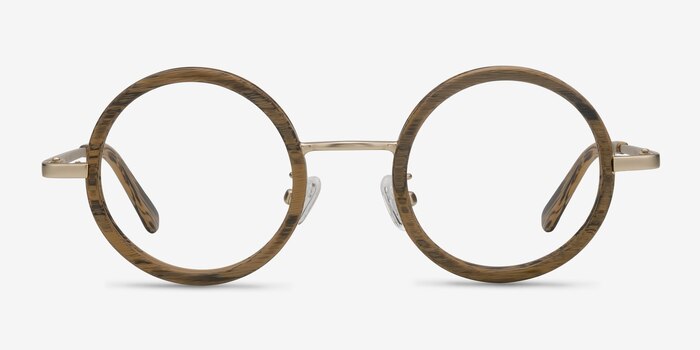 Roaring Brun Acetate-metal Montures de lunettes de vue d'EyeBuyDirect