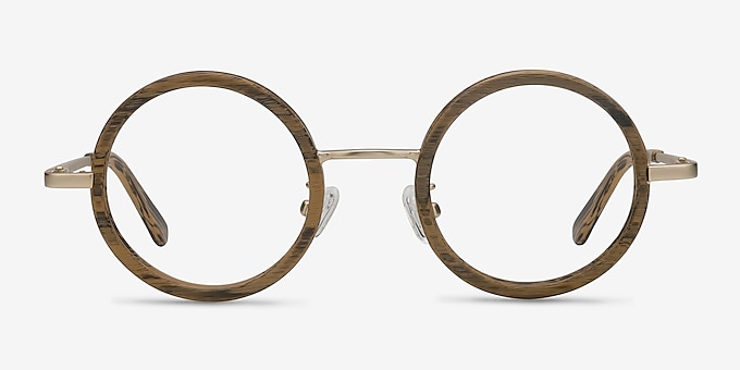 Roaring Brown Acetate-metal Eyeglass Frames