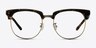 Skyscraper Tortoise AcetateEyeglass Frames from EyeBuyDirect, Front View