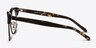 Skyscraper Tortoise AcetateEyeglass Frames from EyeBuyDirect, Side View