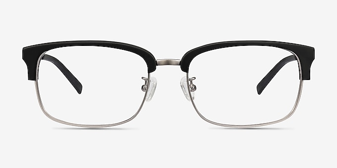 Wizard Black Acetate-metal Eyeglass Frames