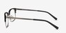 Wizard Black Acetate-metalEyeglass Frames from EyeBuyDirect, Side View