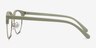 Narita Light Green MetalEyeglass Frames from EyeBuyDirect, Side View