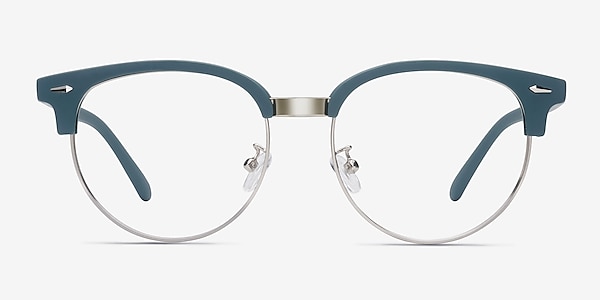 Narita Matte Green Metal Eyeglass Frames