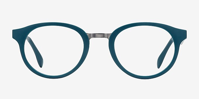 Aisu Matte Green Plastic-metal Eyeglass Frames