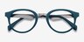 Aisu Matte Green Plastic-metalEyeglass Frames from EyeBuyDirect, Closed View