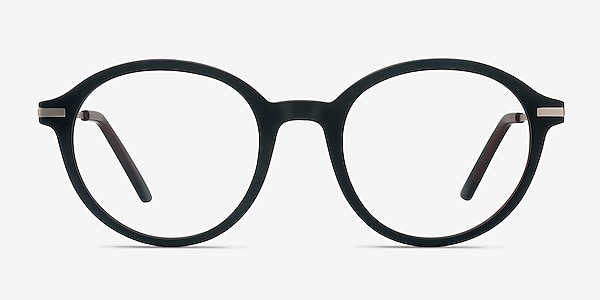 Juno Matte Brown Métal Montures de lunettes de vue