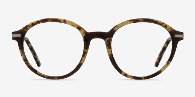 Juno Tortoise MetalEyeglass Frames from EyeBuyDirect, Front View
