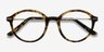 Juno Tortoise MetalEyeglass Frames from EyeBuyDirect, Closed View