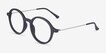 Potter Matte Black Plastic, MetalEyeglass Frames from EyeBuyDirect, Angle View