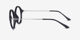 Potter Matte Black Plastic-metal Montures de lunettes de vue d'EyeBuyDirect, Vue de Côté