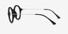 Potter Matte Black Plastic-metalEyeglass Frames from EyeBuyDirect, Side View