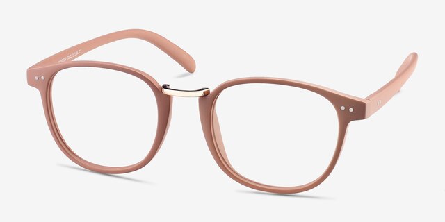Miyoshi Sand Plastic-metalMontures de lunettes de vue d'EyeBuyDirect, Vue d'Angle