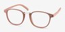Miyoshi Sand Plastic-metalMontures de lunettes de vue d'EyeBuyDirect, Vue d'Angle