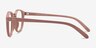 Miyoshi Sand Plastic-metalMontures de lunettes de vue d'EyeBuyDirect, Vue de Côté
