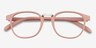 Miyoshi Sand Plastic-metalMontures de lunettes de vue d'EyeBuyDirect, Vue Rapprochée