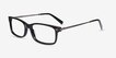 Requiem Black AcetateEyeglass Frames from EyeBuyDirect, Angle View