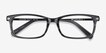 Requiem Gray Striped Acetate, MetalEyeglass Frames from EyeBuyDirect, Closed View