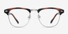 Coexist Écailles Plastic-metalMontures de lunettes de vue d'EyeBuyDirect, Vue de Face