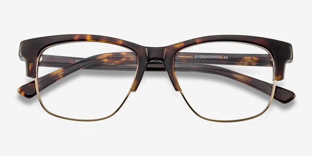 Beryl Tortoise AcetateEyeglass Frames from EyeBuyDirect, Closed View