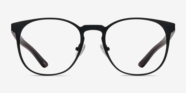 Resonance Charcoal and Walnut Wood-texture Eyeglass Frames