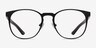 Resonance Charcoal And Walnut Wood-textureEyeglass Frames from EyeBuyDirect, Front View