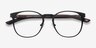 Resonance Charcoal And Walnut Wood-textureEyeglass Frames from EyeBuyDirect, Closed View